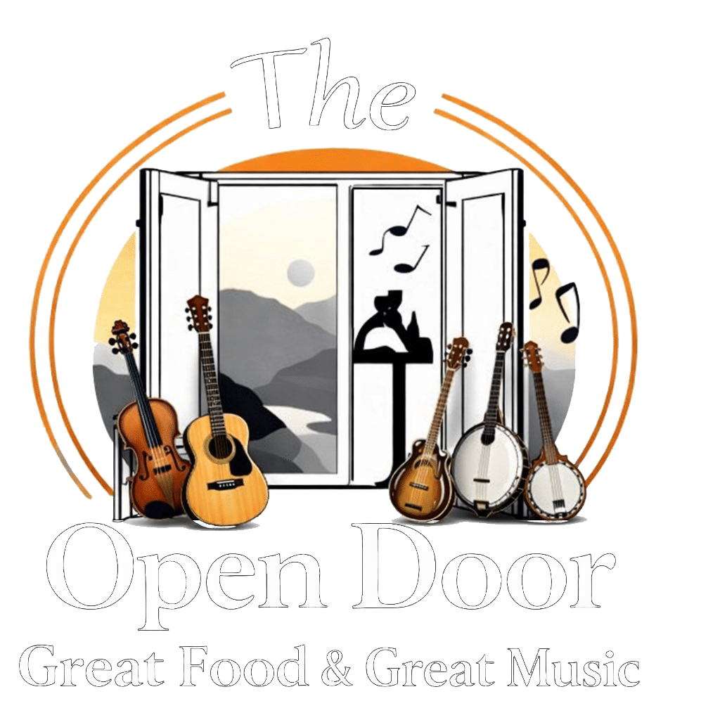 the open door with color logo